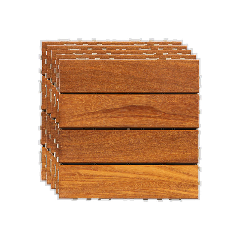Interlocking Deck Tiles Wood Deck Flooring Tiles for Outdoor Patio