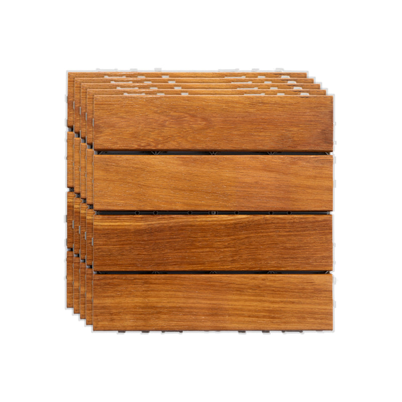 Interlocking Deck Tiles Wood Deck Flooring Tiles for Outdoor Patio