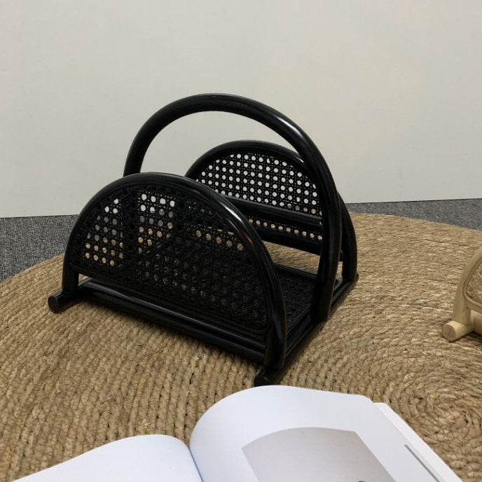 Standard Open Back Bookcase Wooden Contemporary Bookshelf for Home Office