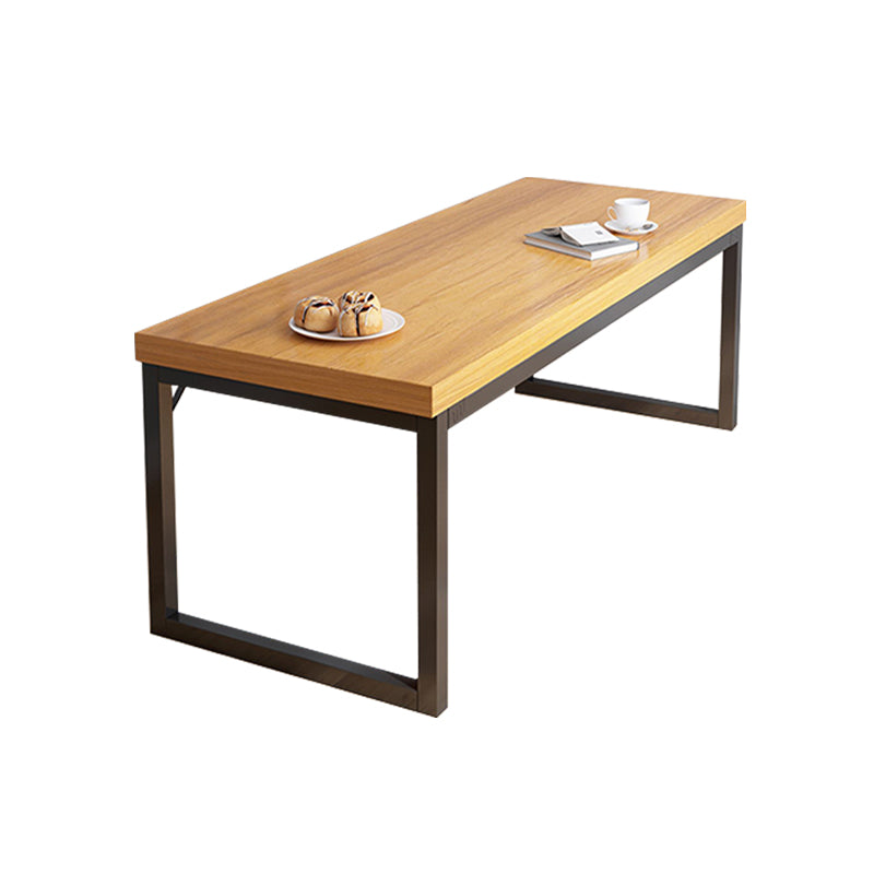 Industrial Style Dining Wood Table Dining Rectangle Table for Home