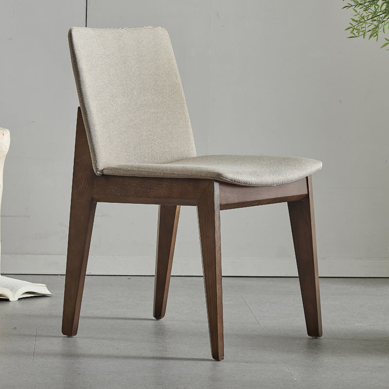 Dining Room Industrial Chair Upholstered Armless Dining Chairs