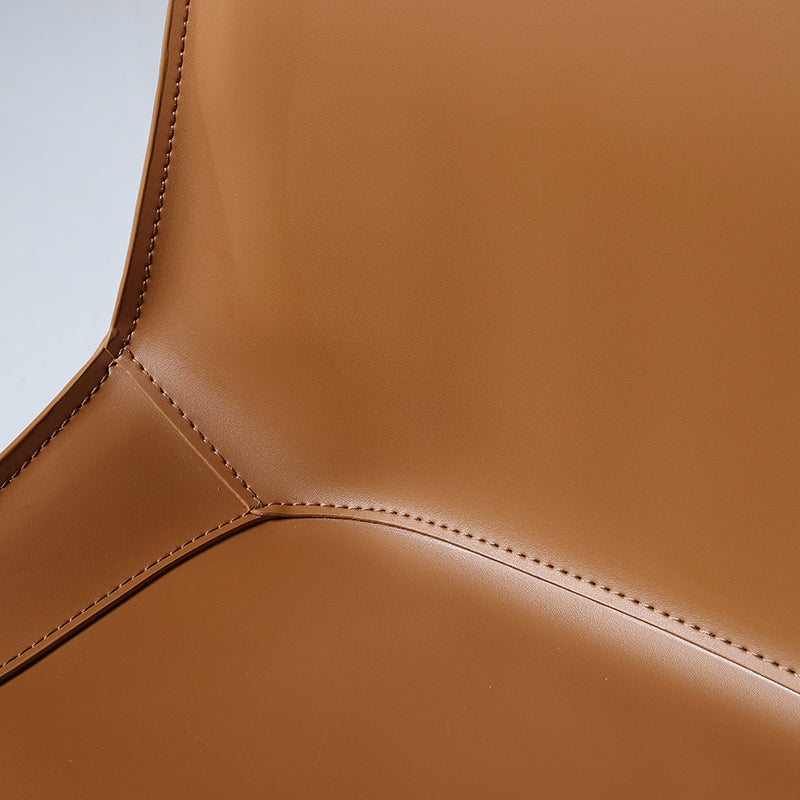 PU Leather Industrial Dining Chairs Kitchen Indoor Parsons Chair