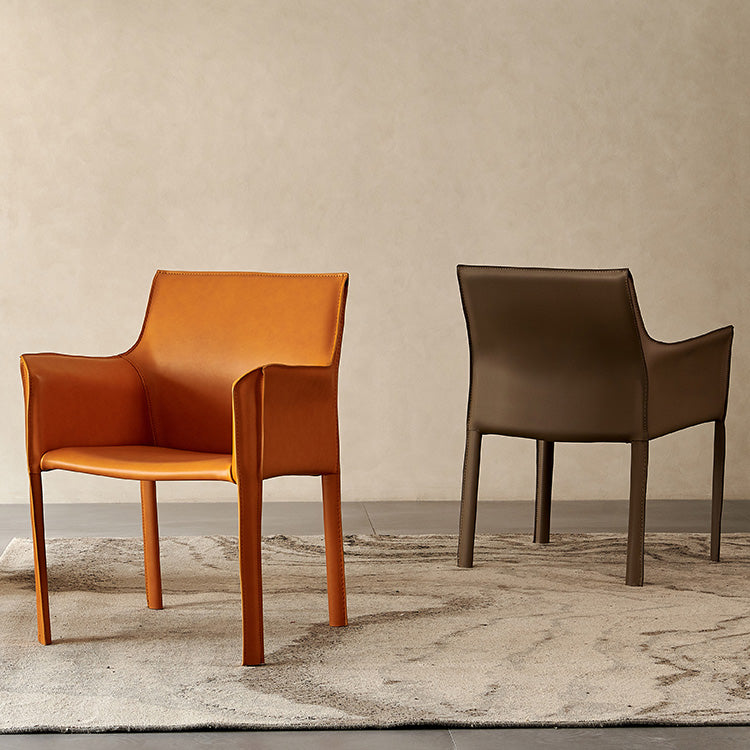 Indoor Dining Side Chair Parsons Metal Legs Dining Room Chair