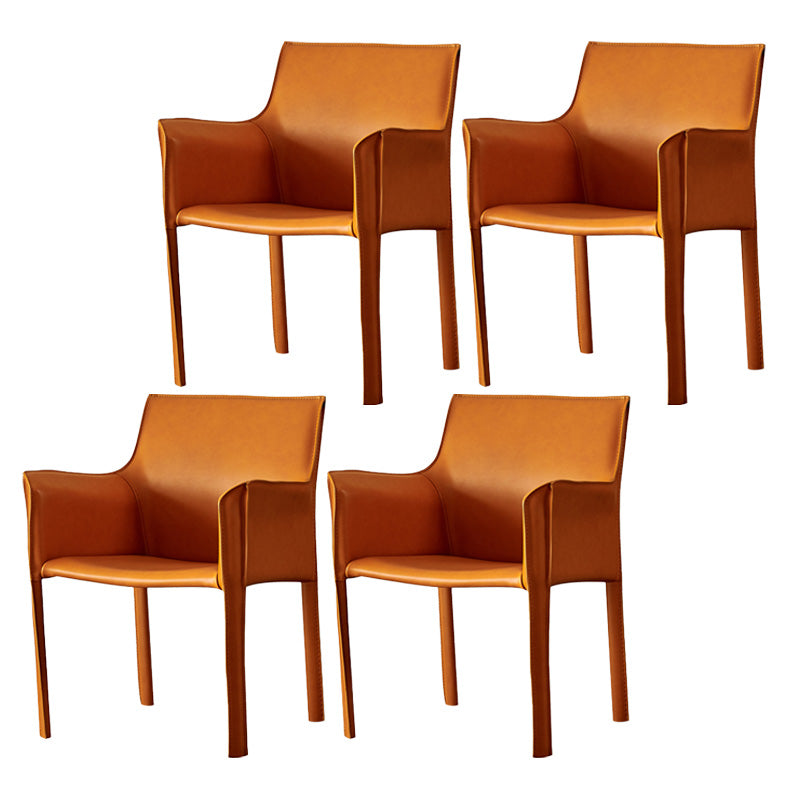 Indoor Dining Side Chair Parsons Metal Legs Dining Room Chair