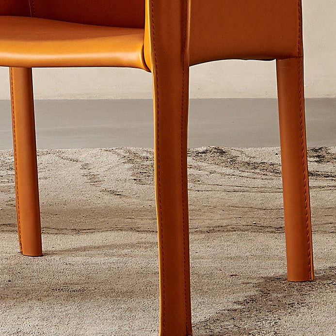 Indoor Dining Side Chair Parsons Metal Legs Dining Room Chair