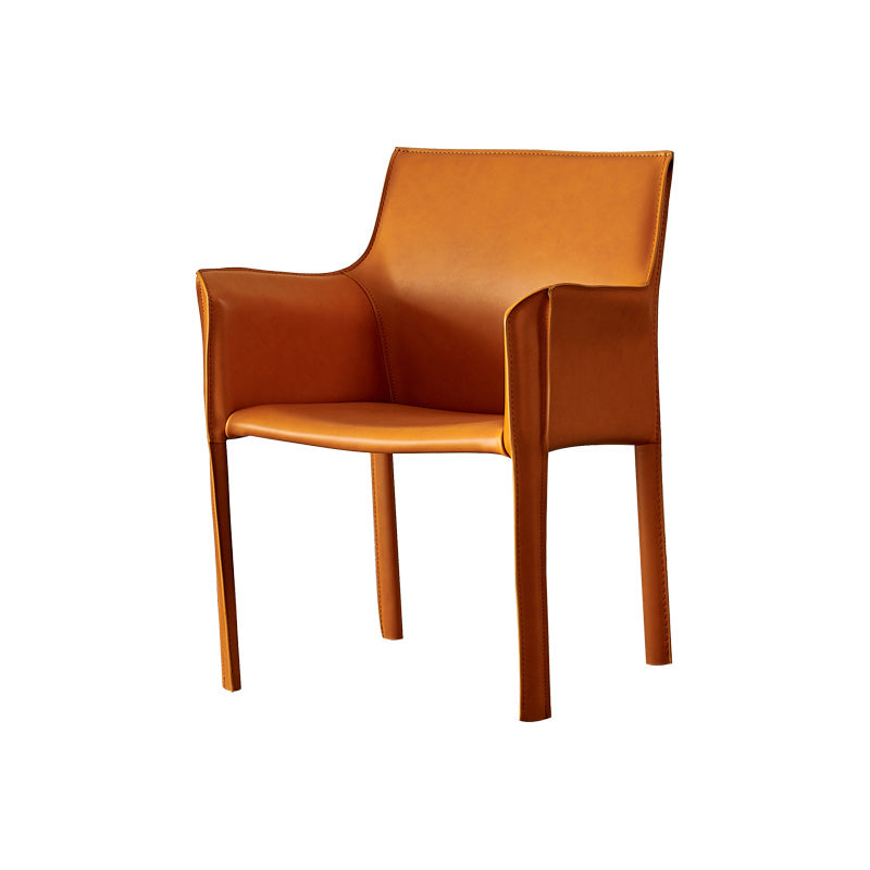 Indoor Dining Side Chair Parsons Metal Legs Dining Room Chair