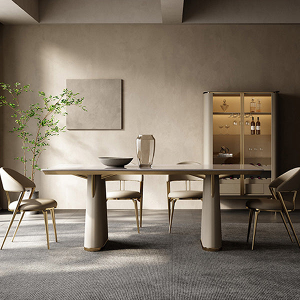 Contemporary Dining Chair Kitchen Open Back Dining Side Chair