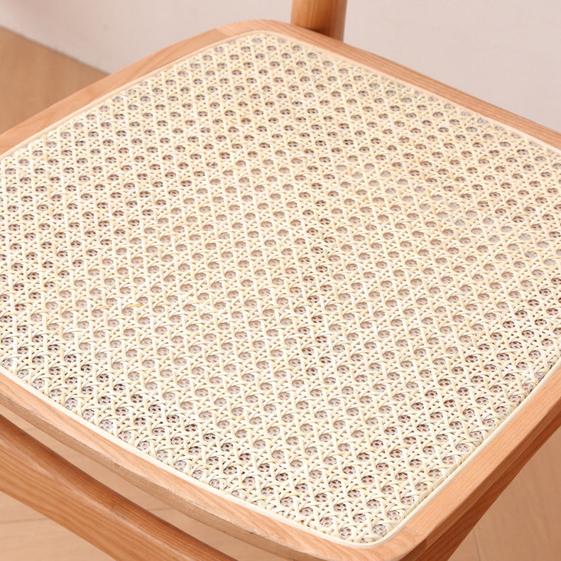 Contemporary Wood Kitchen Dining Side Chair Open Back Dining Side Chair