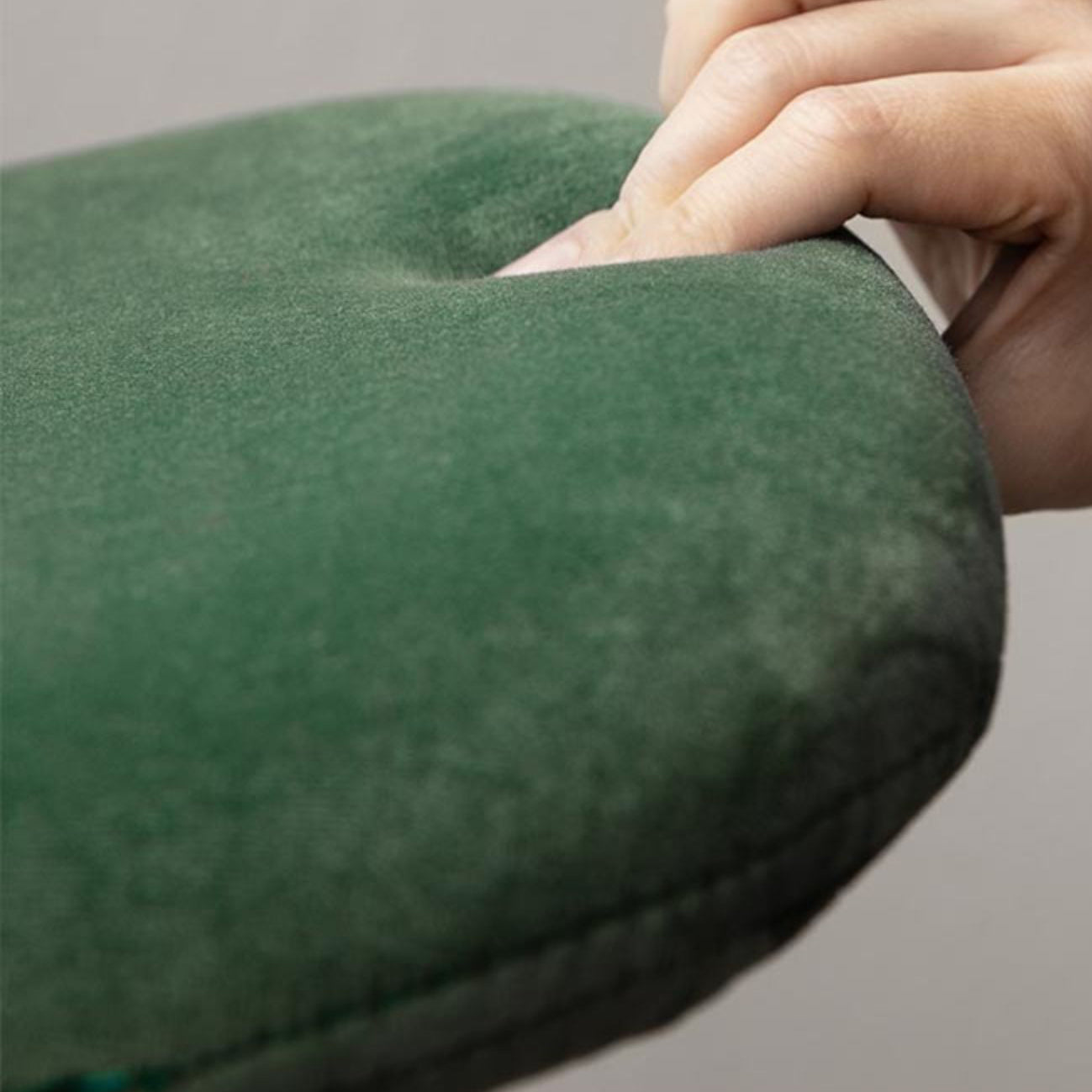 Contemporary Kitchen Side Chair Velvet Armless Dining Chairs