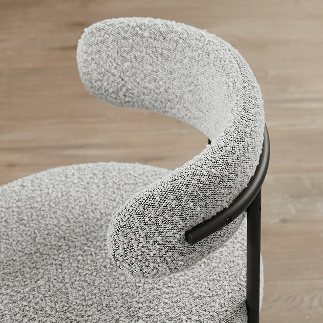 Contemporary Dining Accent Chair Armless Chair with Upholstered