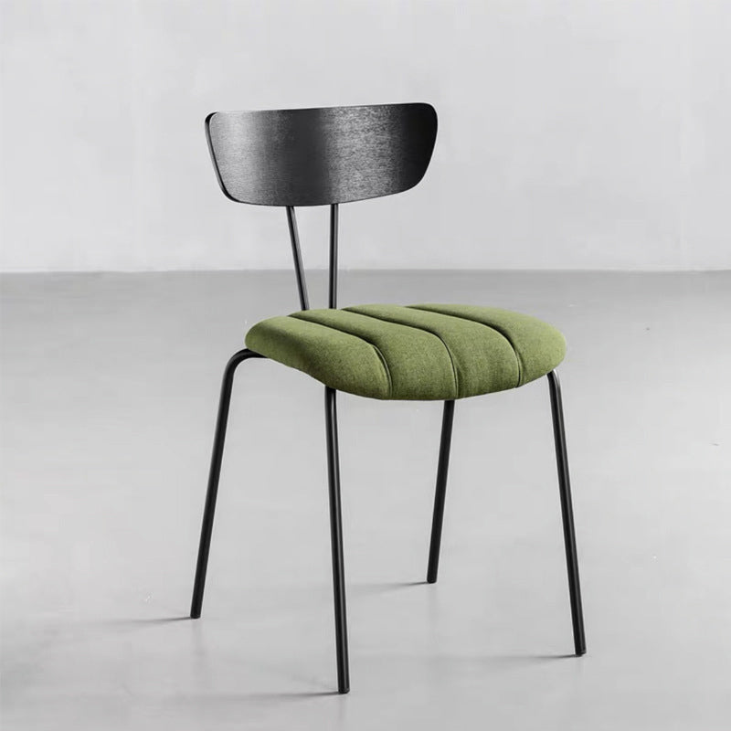 Contemporary Home Stacking Dining Chair Upholstered Side Chair
