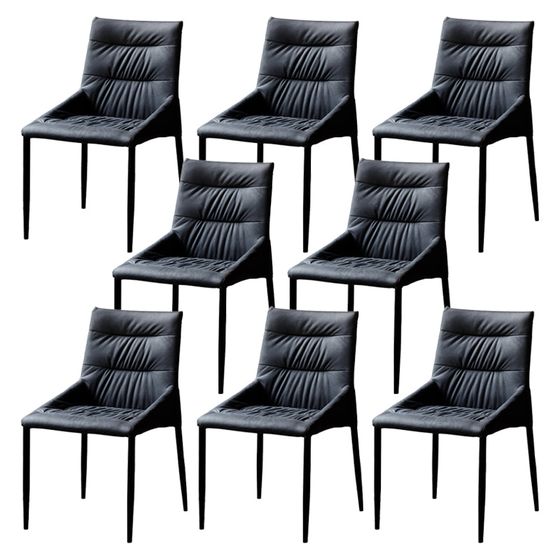 Home Dining Room Arm Chair Black Legs Upholstered Dining Chair
