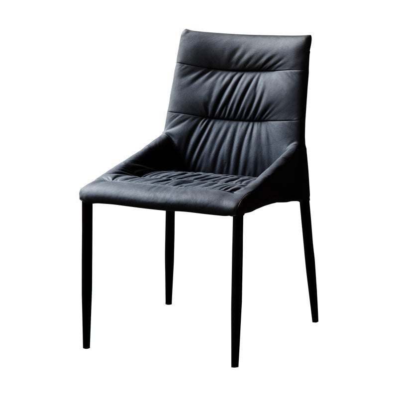 Home Dining Room Arm Chair Black Legs Upholstered Dining Chair