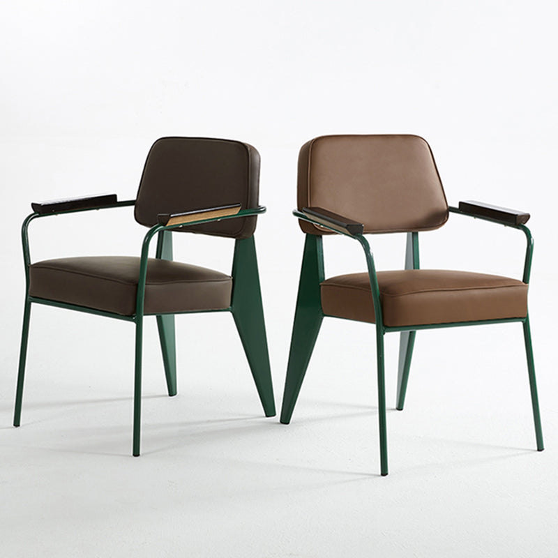 PU Leather Dining Chairs Contemporary Kitchen Dining Side Chair