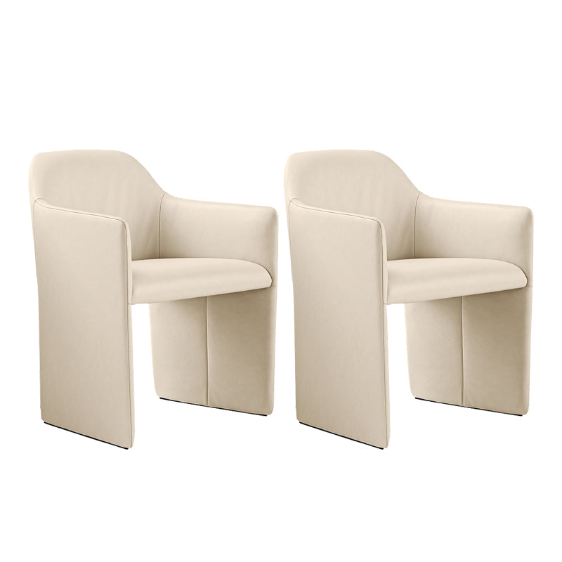 Dining Room Upholstered Arm Chair Contemporary Parsons Chair