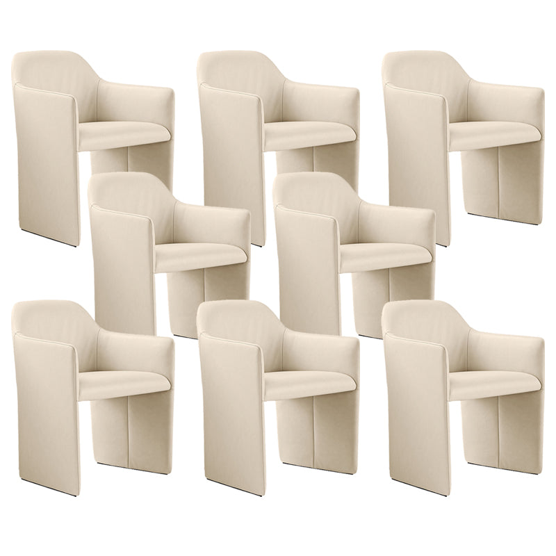 Dining Room Upholstered Arm Chair Contemporary Parsons Chair