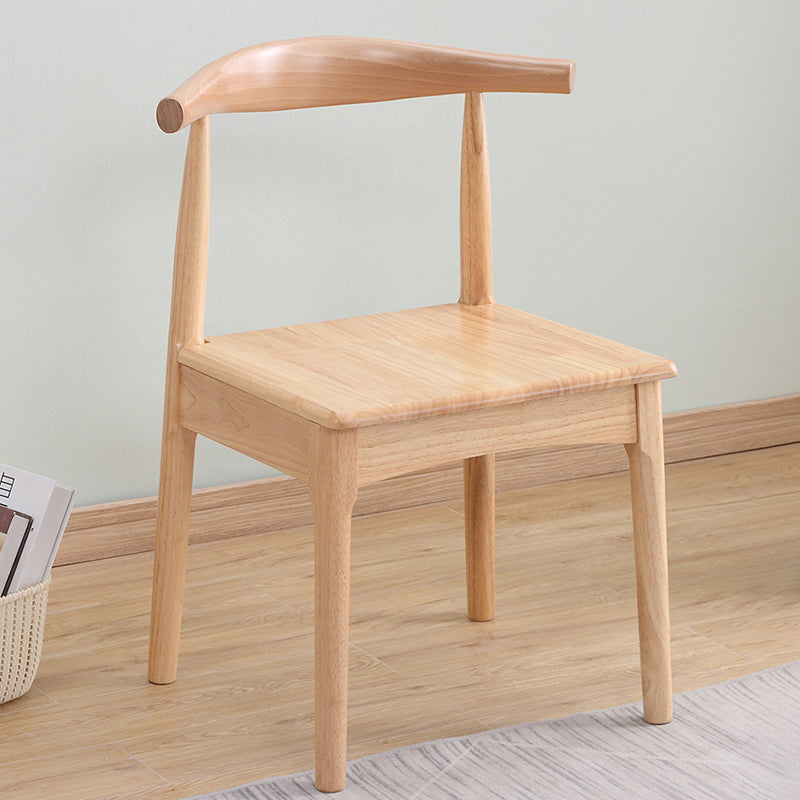 Wood Side Dining Chairs Modern Style Indoor-Outdoor Side Chair