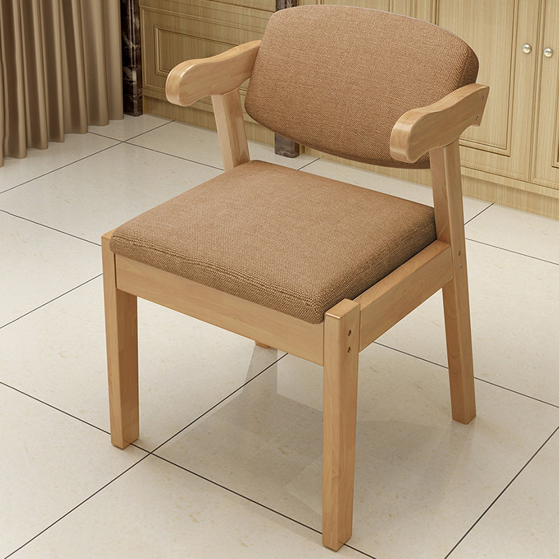 Wood Side Dining Chairs Modern Style Indoor-Outdoor Side Chair