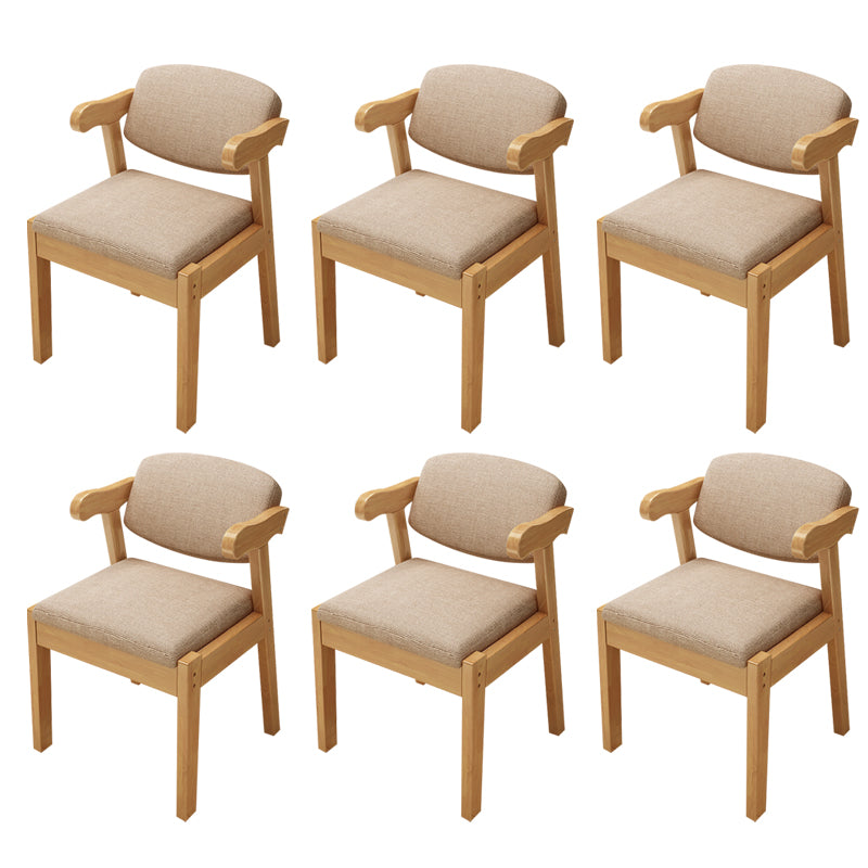 Wood Side Dining Chairs Modern Style Indoor-Outdoor Side Chair