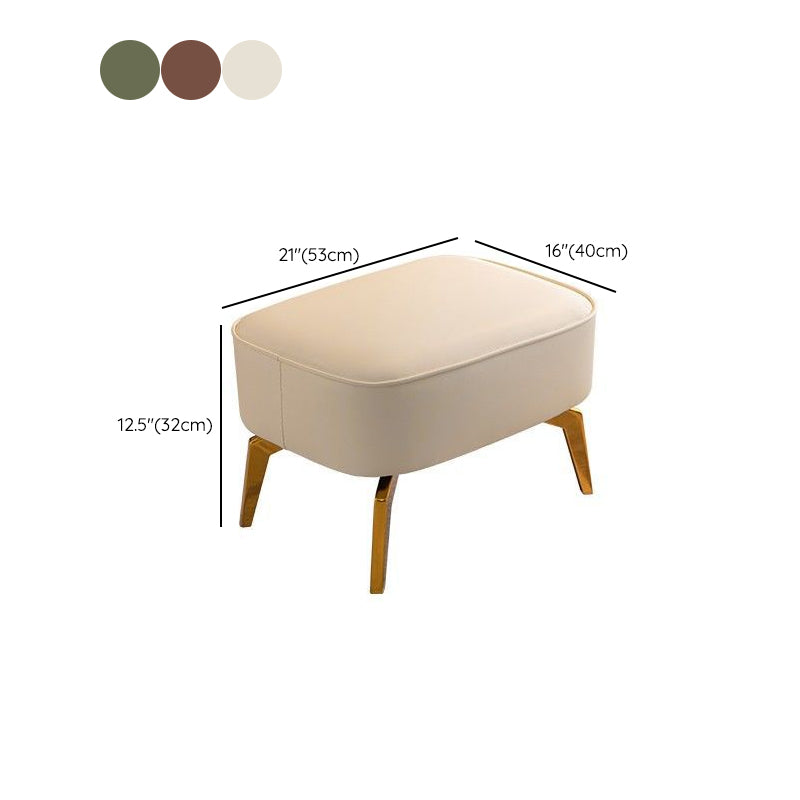 Modern Upholstered Rocker Chair Metal Frame Dirt Resistant Rocker Chair