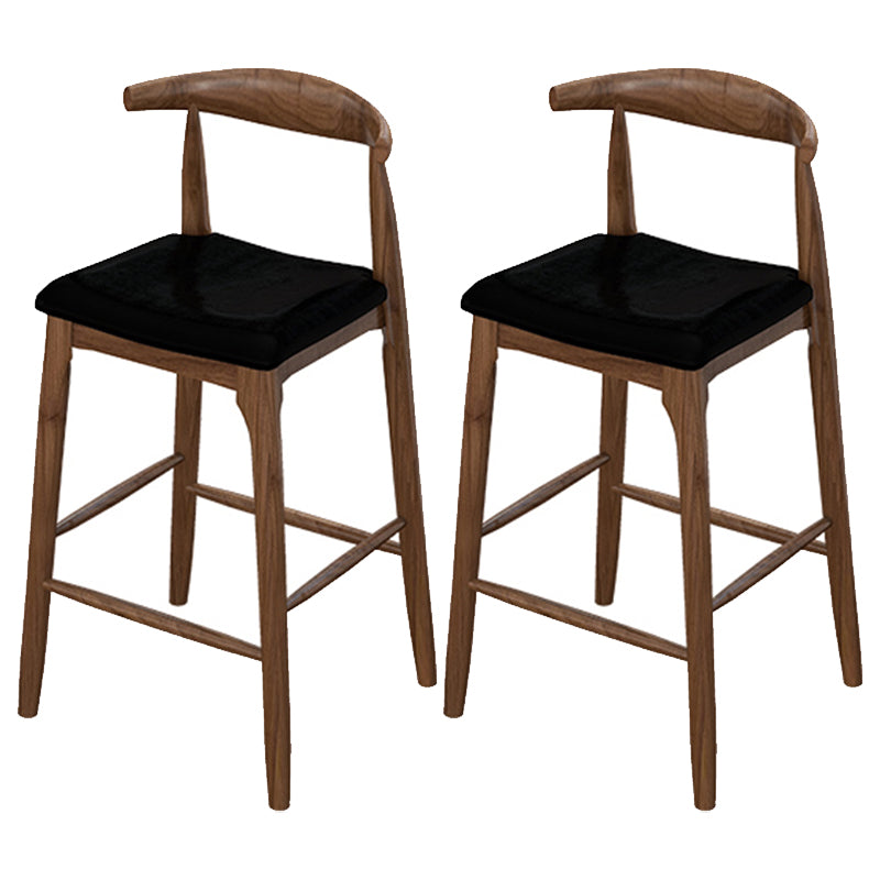 Brown 1/2/3 Pieces Pub Dining Set Solid Wood Table and Stool Set