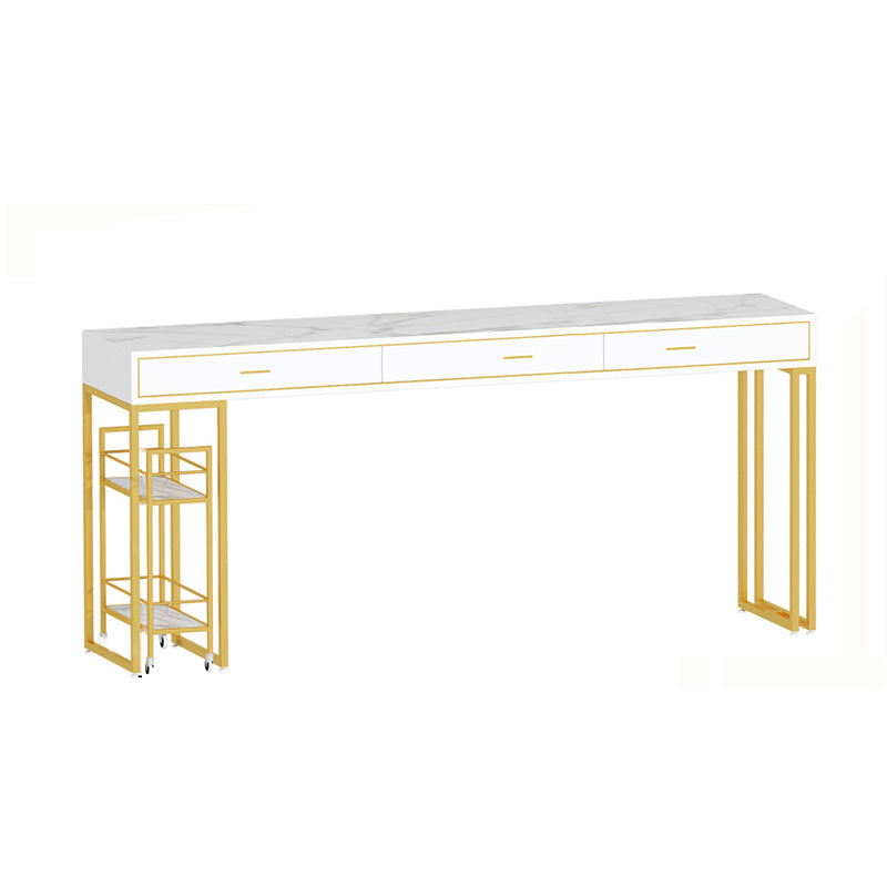 Rectangular Bar Stool and Table Set 1/3 Pieces Pub Table Set for Dining Room