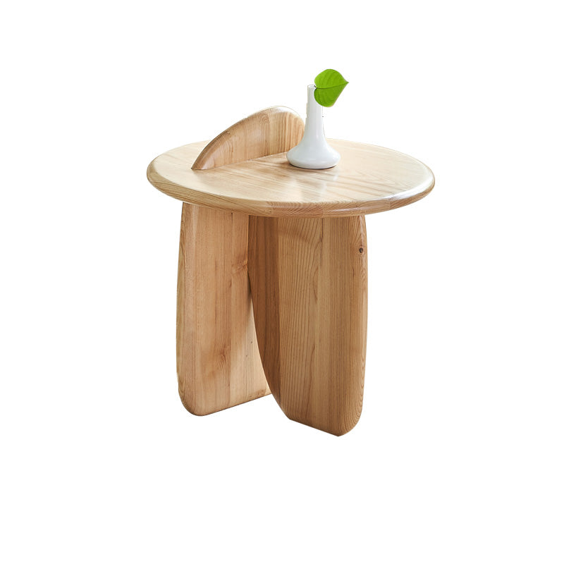 Contemporary Solid Wood Coffee Table Light Wood Coffee Cocktail Table