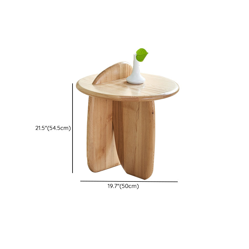 Contemporary Solid Wood Coffee Table Light Wood Coffee Cocktail Table