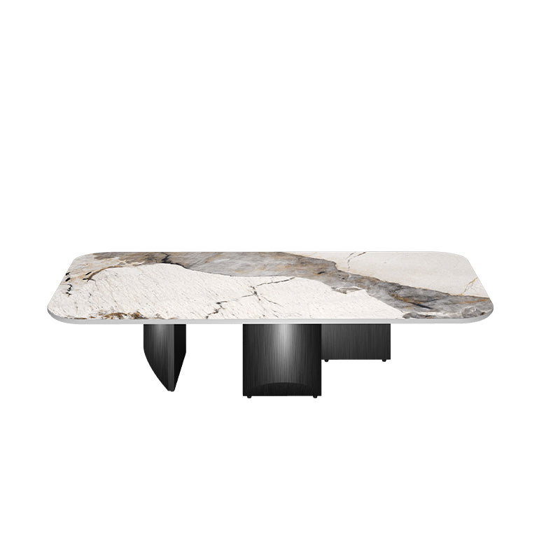 Slate Round Modern Coffee Table No Distressing Coffee Table Set