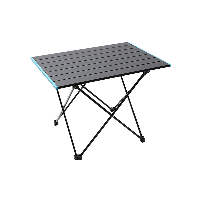 Rectangle Metal Camping Table Rustic Folding Table for Outdoor