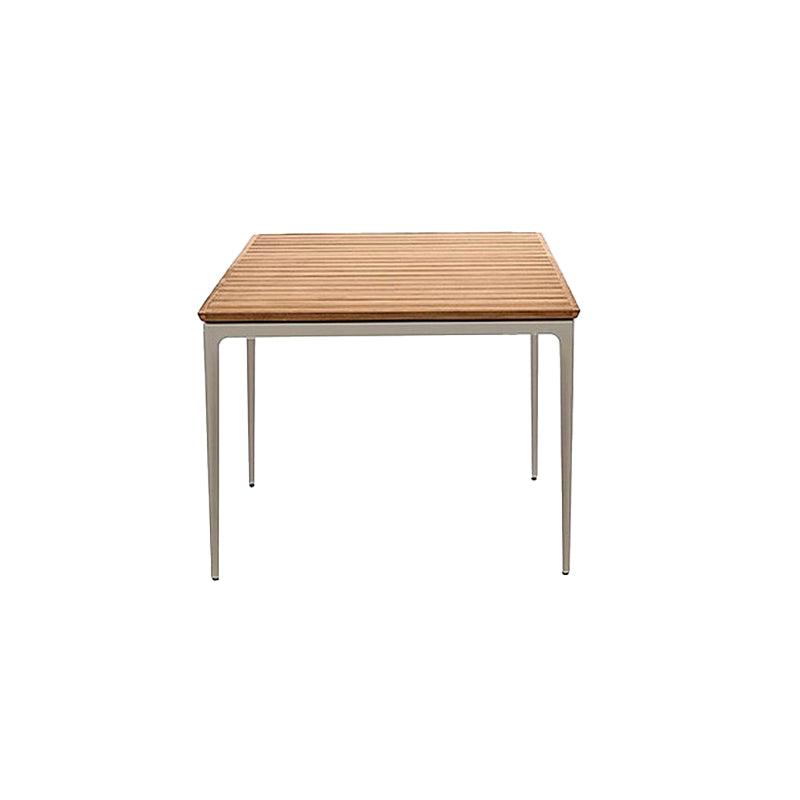 Dining Table Farmhouse Table with Metal Frame for Living Room