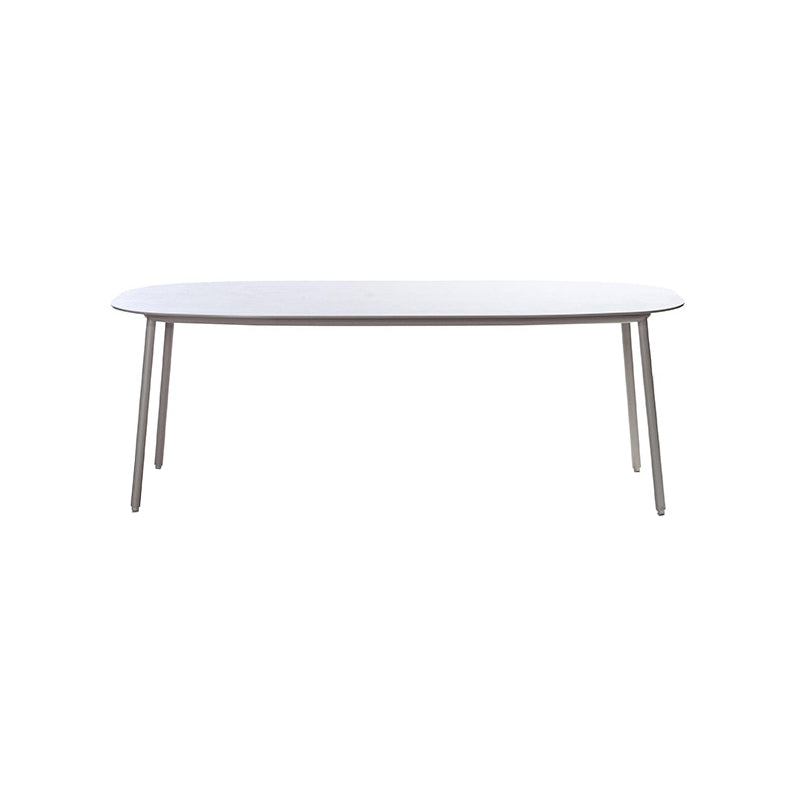 Dining Table Farmhouse Table with Metal Frame for Living Room