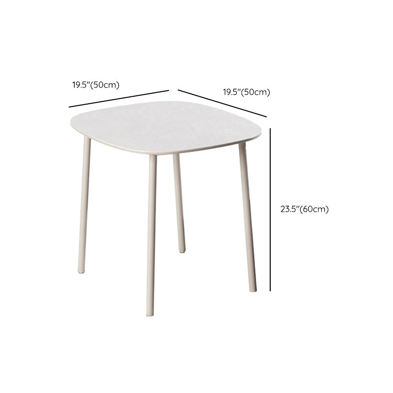 Dining Table Farmhouse Table with Metal Frame for Living Room