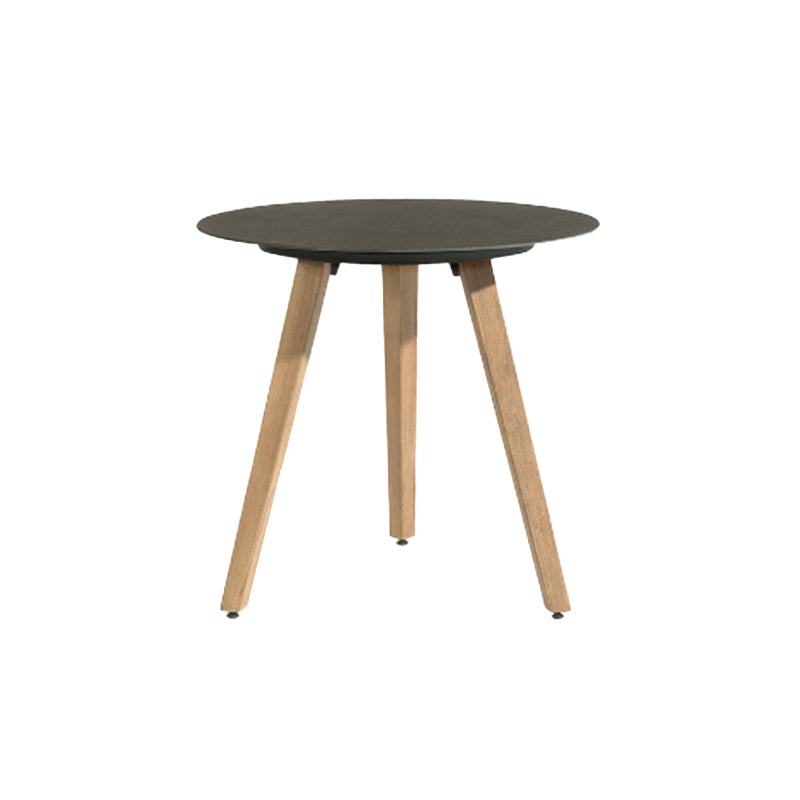 Solid Wood Dining Table Farmhouse Brown Table for Living Room