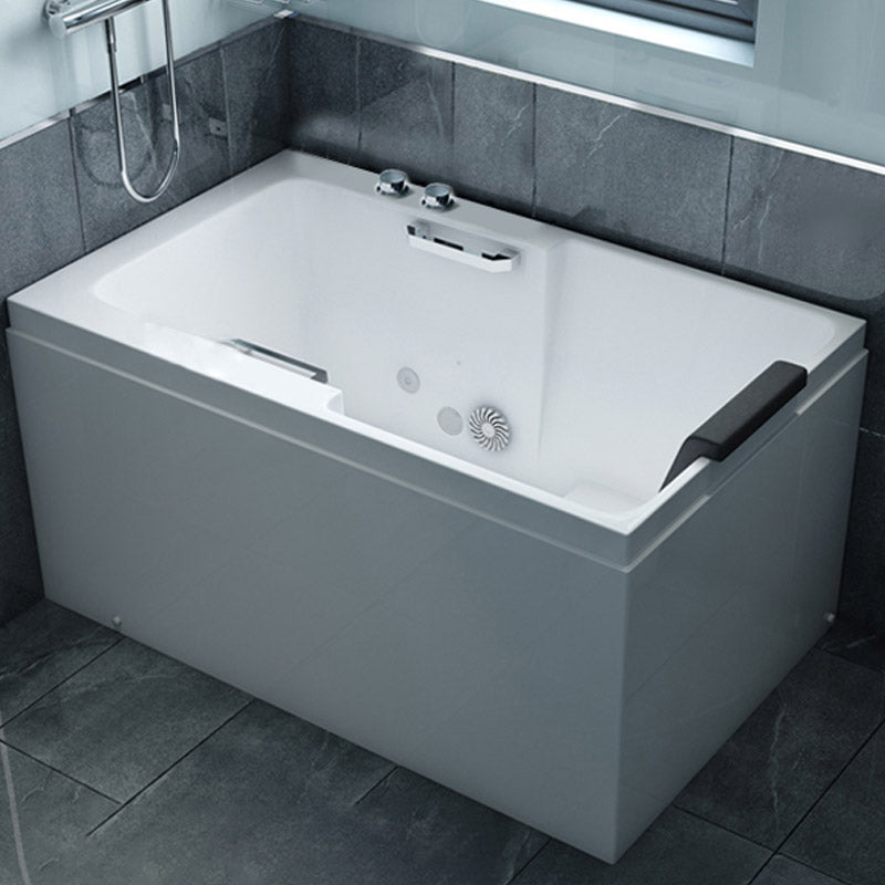 Bathroom Acrylic Apron Front Bathtub Modern Rectangular Bathtub