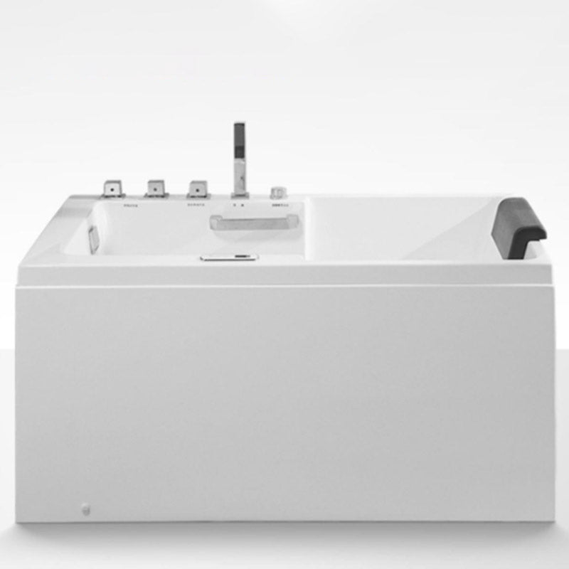 Bathroom Acrylic Apron Front Bathtub Modern Rectangular Bathtub