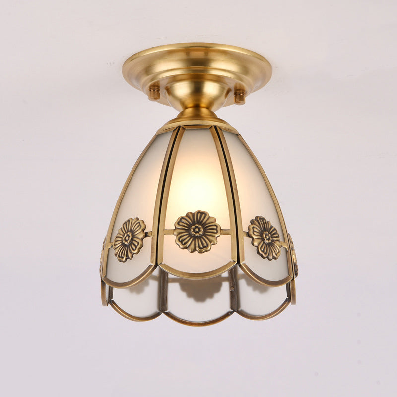 Contemporary Ceiling Light Minimalist Flush Mount Light Fixture for Bedroom