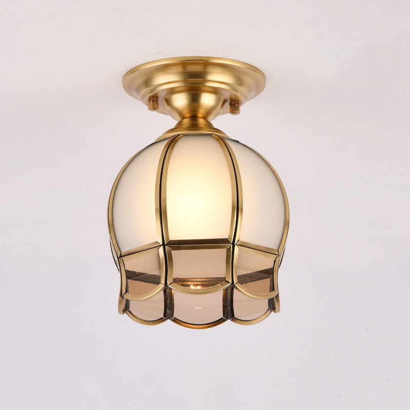 Contemporary Ceiling Light Minimalist Flush Mount Light Fixture for Bedroom