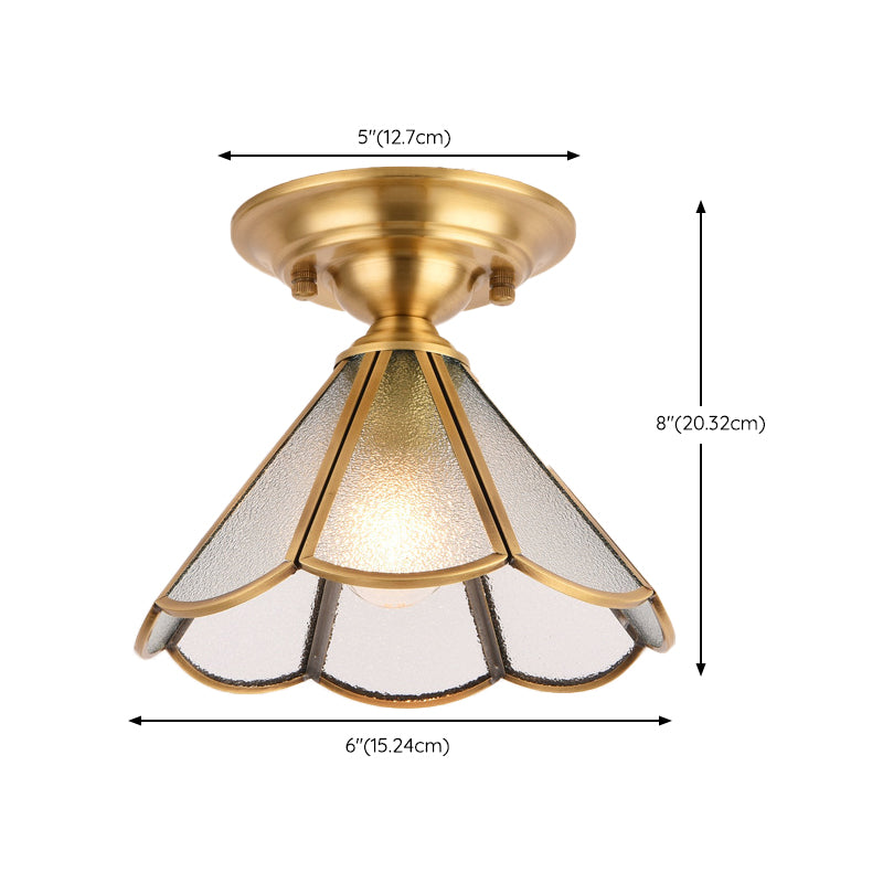 Contemporary Ceiling Light Minimalist Flush Mount Light Fixture for Bedroom