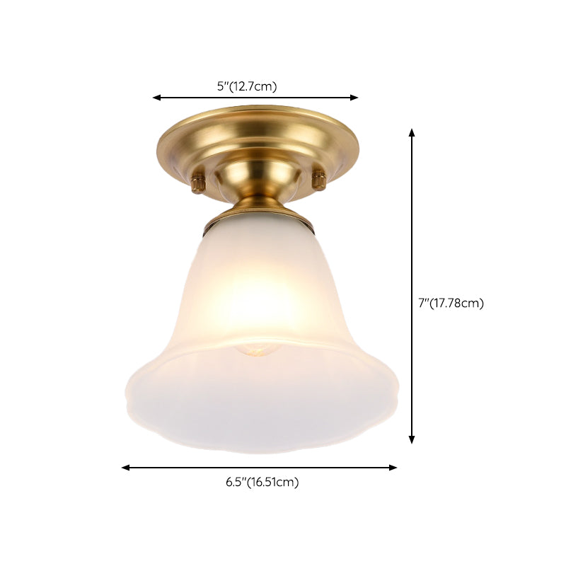 Contemporary Ceiling Light Minimalist Flush Mount Light Fixture for Bedroom