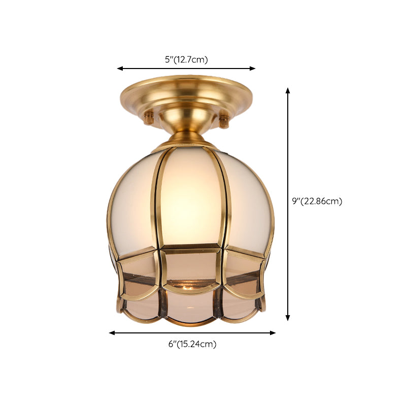 Contemporary Ceiling Light Minimalist Flush Mount Light Fixture for Bedroom