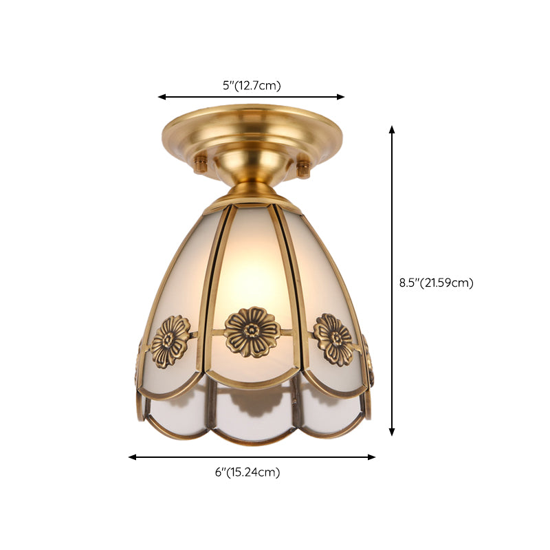 Contemporary Ceiling Light Minimalist Flush Mount Light Fixture for Bedroom