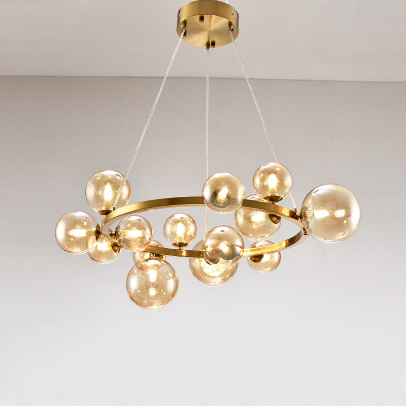 Modern Style Island Pendants Glass Pendant Lights for Dining Room