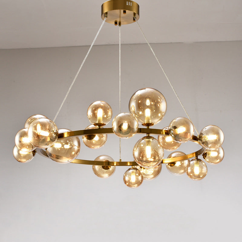 Modern Style Island Pendants Glass Pendant Lights for Dining Room