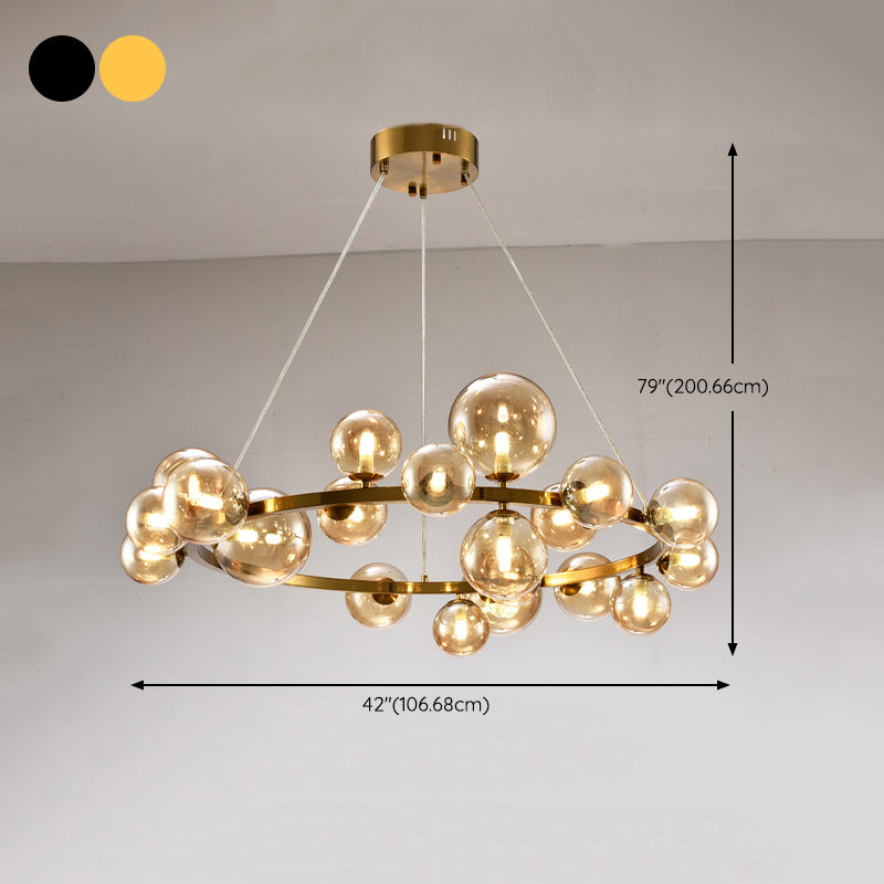 Modern Style Island Pendants Glass Pendant Lights for Dining Room