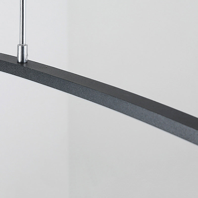 Modern Kitchen Island Lighting Black/White LED Ceiling Light for Foyer