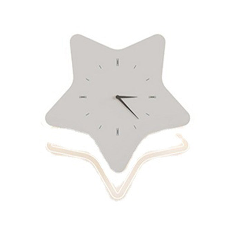 Single White Modernism Wall Mounted Sconce LED Unique Wall Light