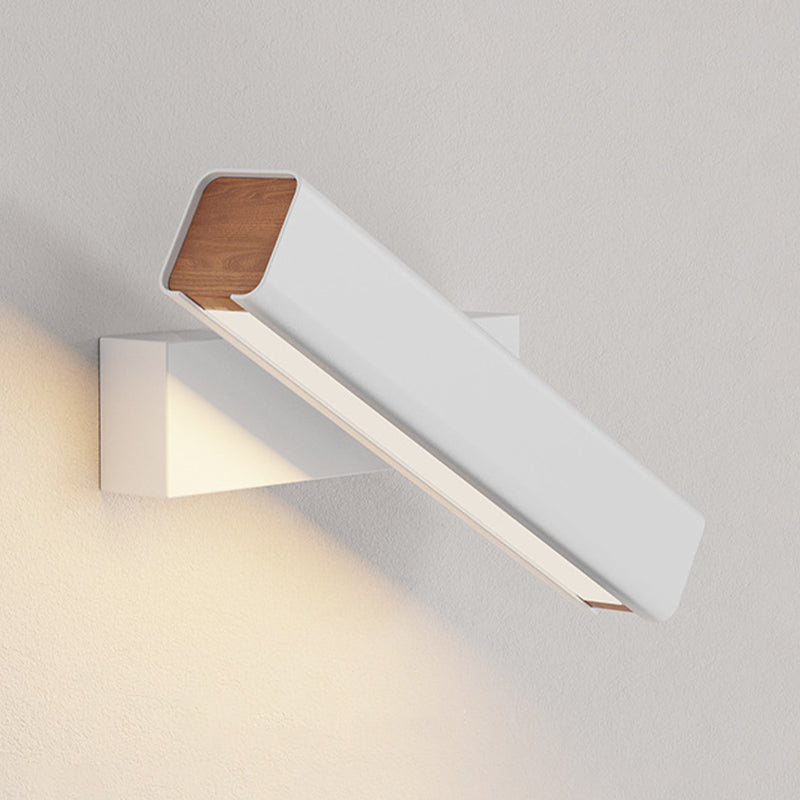 Single White/Black Modernism Wall Mounted Sconce LED Wall Light for Bedroom