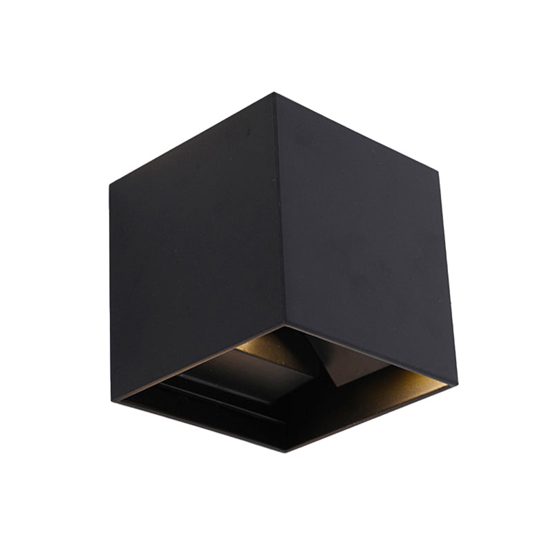 Metal Geometric Wall Light Sconces Minimalism 1 Light Wall Mounted Lamp