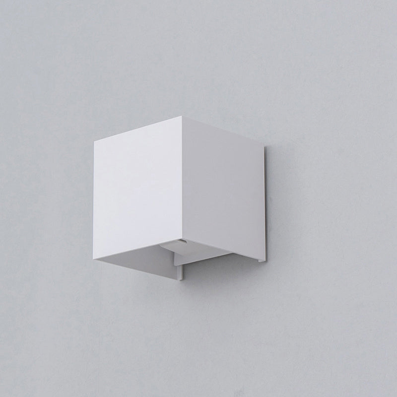 Metal Geometric Wall Light Sconces Minimalism 1 Light Wall Mounted Lamp